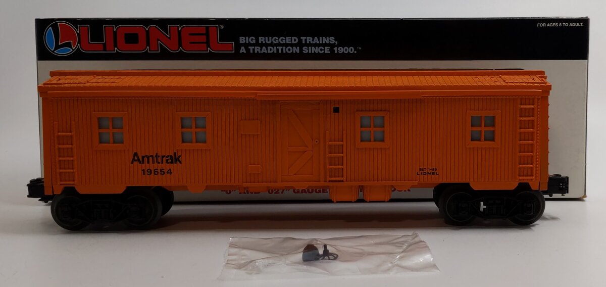 Lionel 6-19654 O Gauge Amtrak Bunk Car W/ Lighted Interior #19654 LN/Box