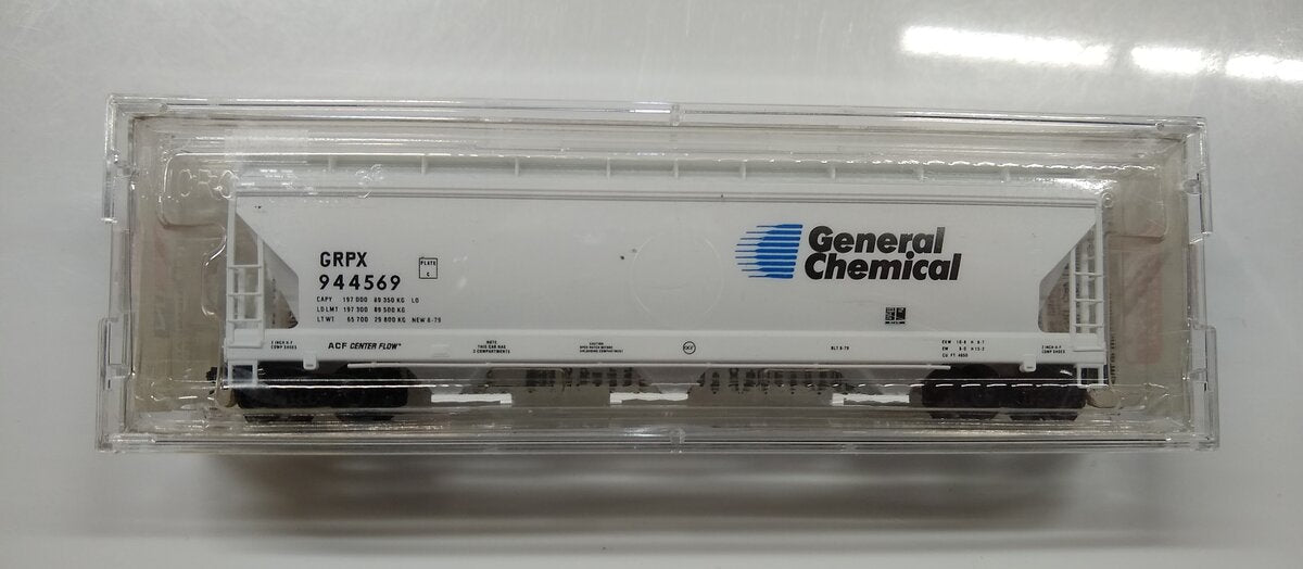 Micro-Trains 09400020 N GRPX 3-Bay ACF Centerflow Covered Hopper #944569 LN/Box