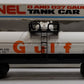 Lionel 6-6301 O Gauge Gulf Oil Single Dome Tank Car LN/Box