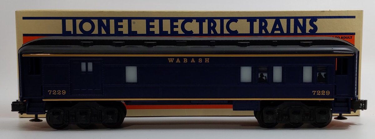 Lionel 6-7229 O Gauge Wabash Combination Car LN/Box