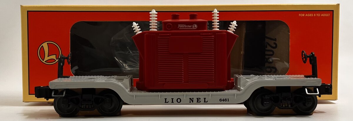 Lionel 6-16967 O Gauge Lionel Depressed-Center Flatcar with Transformer #6461 LN/Box