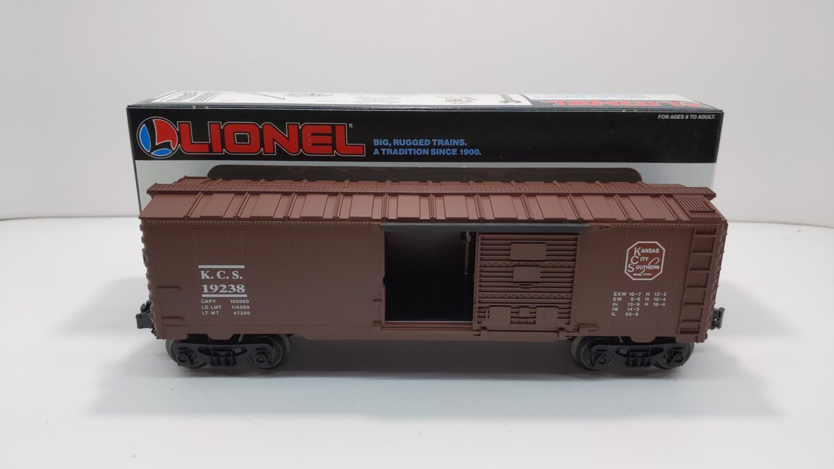 Lionel 6-19238 O Gauge Kansas City Southern Boxcar LN/Box