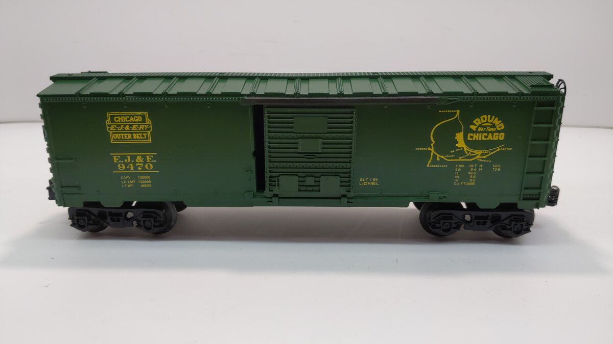 Lionel 6-9470 O Gauge EJ&E Railway Chicago Outer Belt Boxcar #9470 LN/Box