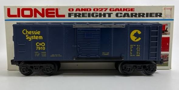Lionel 6-7910 O Gauge C&O Chessie System Boxcar EX/Box