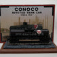 K-Line K-639104 O Gauge Conoco Riveted Tank Car/Bank LN/Box