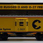 MTH 30-7713 O Gauge Chessie Bay Window Caboose #3027 LN/Box