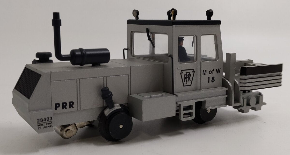Lionel 6-28403 O Gauge Pennsylvania MOW Ballast Tamper #18 LN/Box