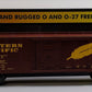 MTH 30-7444 O Gauge Custom Weathered Western Pacific Boxcar #20807 NIB