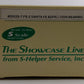 S-Helper 00029-7 S Gauge Santa Fe PS-2 2-Bay Covered Hopper #82412 LN/Box