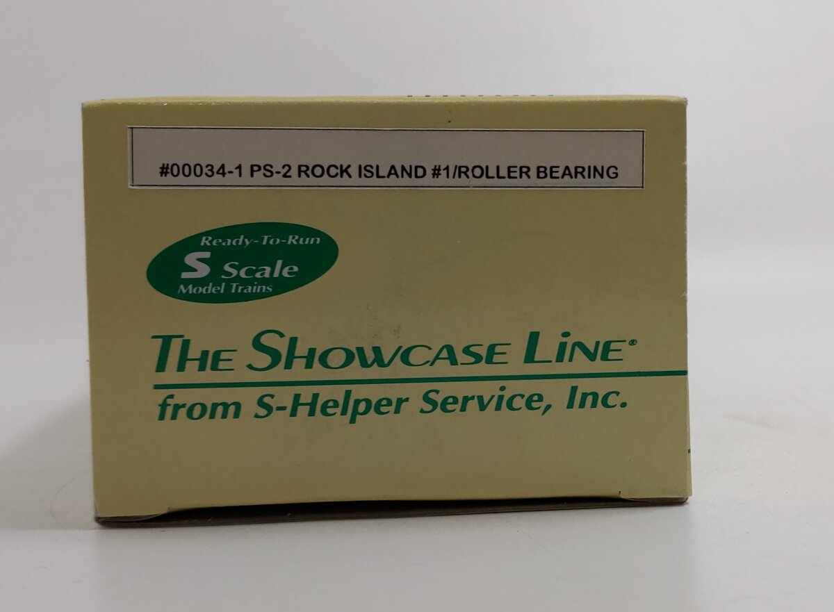 S-Helper 00034-1 "S" Scale Rock Island PS-2 2-Bay Covered Hopper #507102 EX/Box