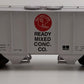 S-Helper 00090 S Gauge Ready Mixed Concrete PS-2 2-Bay Hopper #326 EX/Box