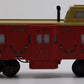 American Flyer 6-48712 S Gauge Christmas Lighted Bay Window Caboose #0101 LN/Box