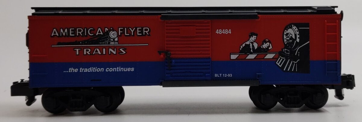 American Flyer 6-48484 S Gauge Crossing Gate Boxcar #48484 LN/Box