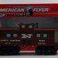 American Flyer 6-48707 S Gauge New Haven Lighted Square Window Caboose #8707 LN/Box