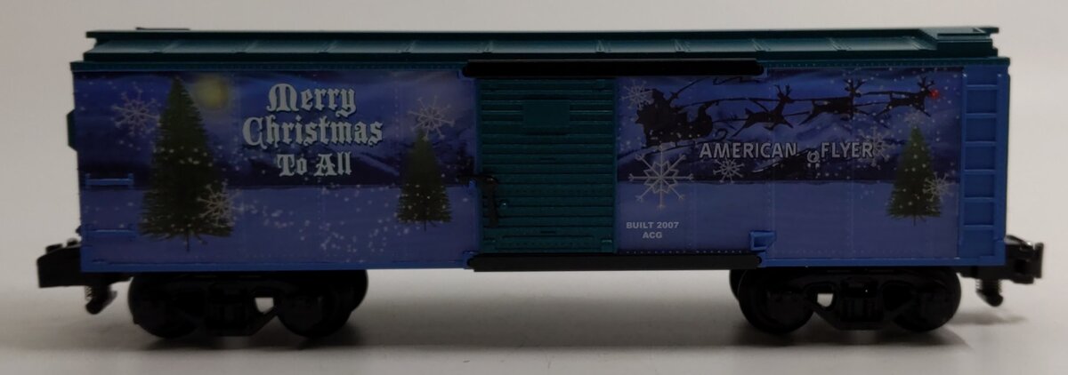 American Flyer 6-48368 S Gauge 2007 Holiday Boxcar