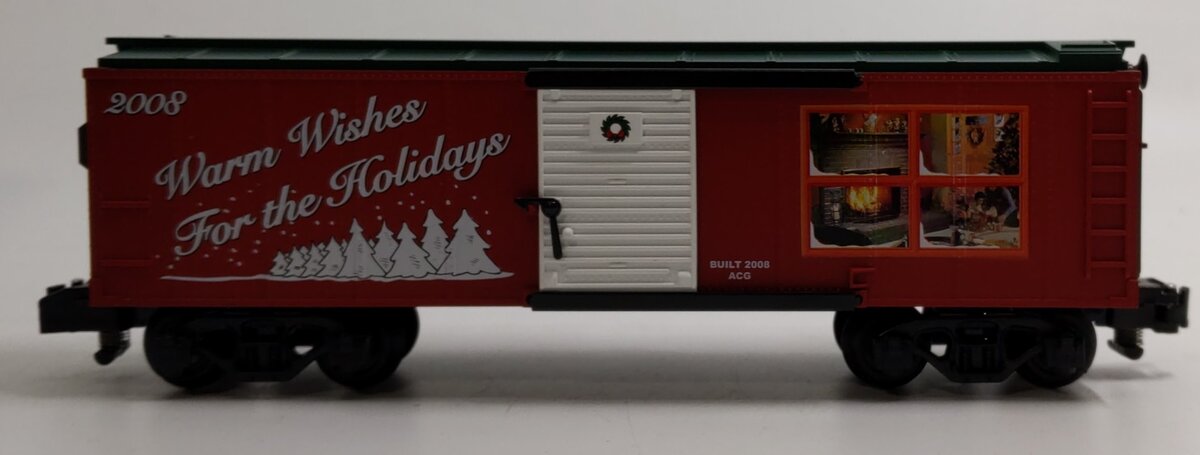 American Flyer 6-48374 S Gauge 2008 Holiday Boxcar