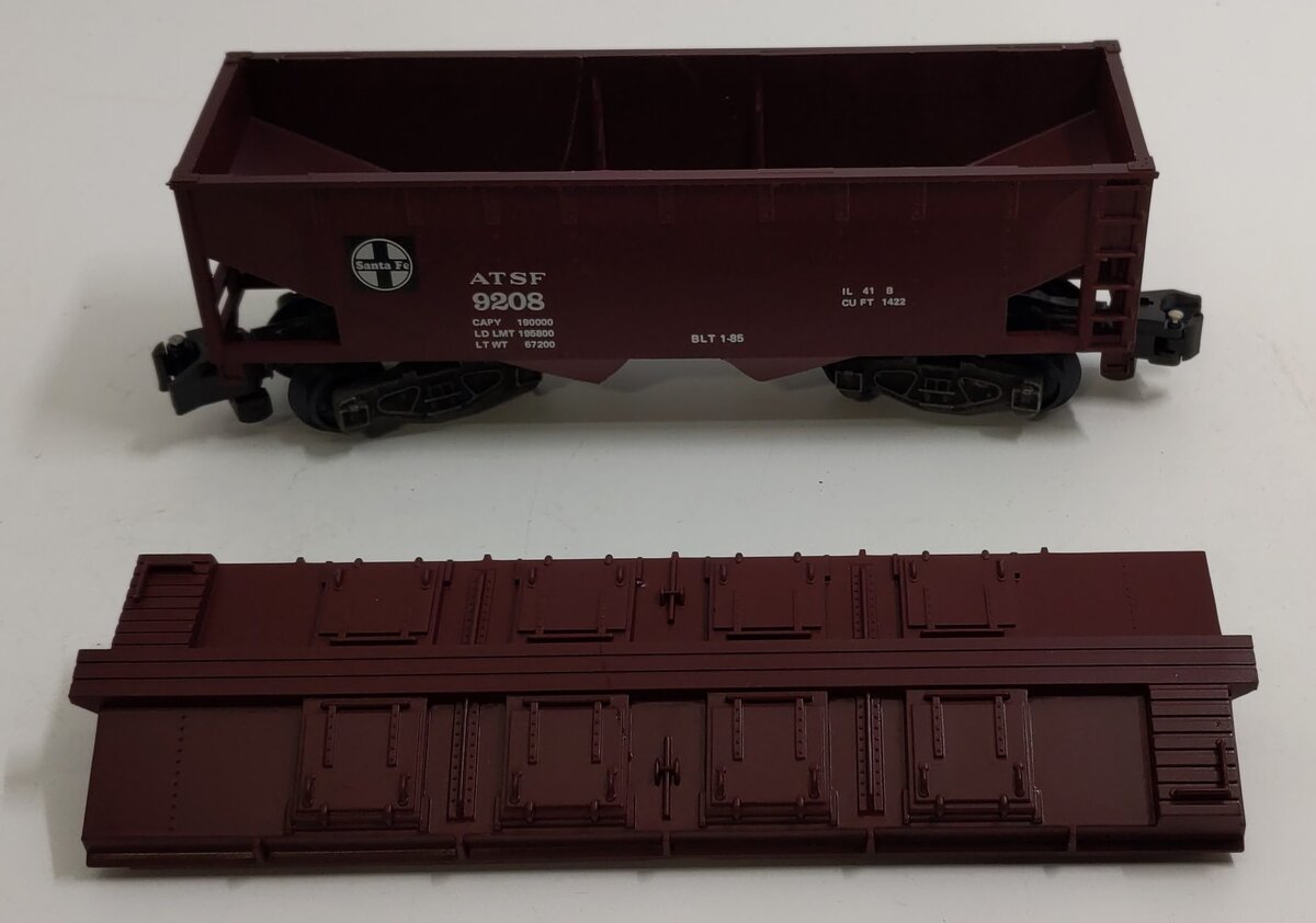 American Flyer 4-9208 S Scale Santa Fe Covered Hopper #9208 LN/Box
