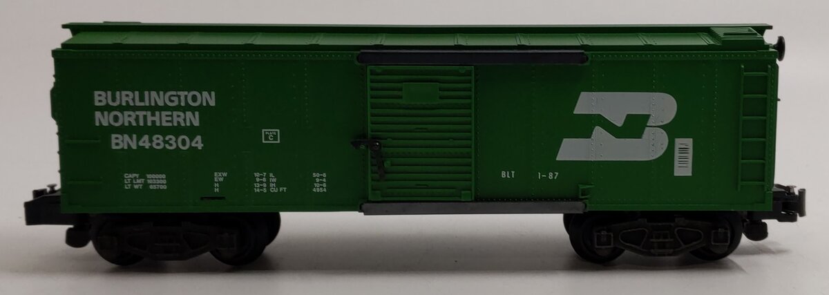 American Flyer 6-48304 S Gauge Burlington Northern Boxcar #48304 NIB