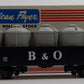 American Flyer 4-9301 S Gauge Baltimore & Ohio Gondola w/Canisters EX/Box