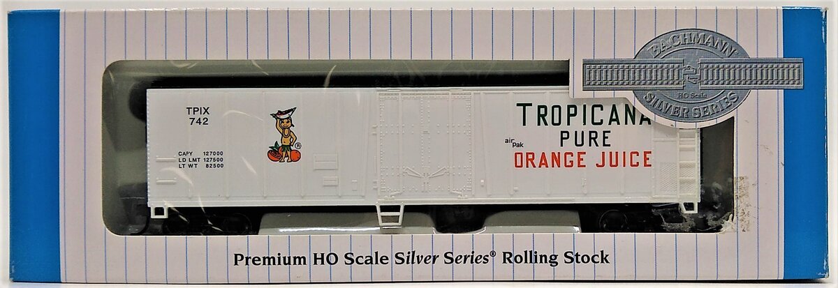 Bachmann 17947 HO Tropicana TPIX 50' Steel Mechanical Reefer #742