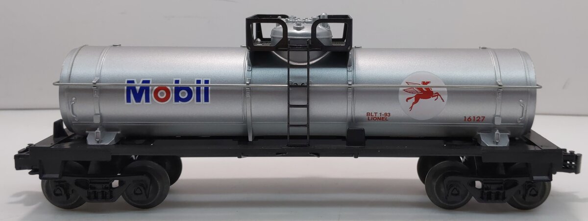 Lionel 6-16127 O Gauge Mobil Oil Corporation Single-Dome Tank Car LN/Box