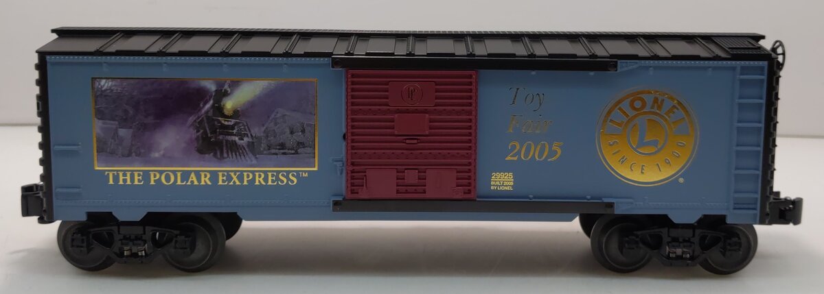 Lionel 6-29925 2005 Polar Express Toy Fair Boxcar NIB