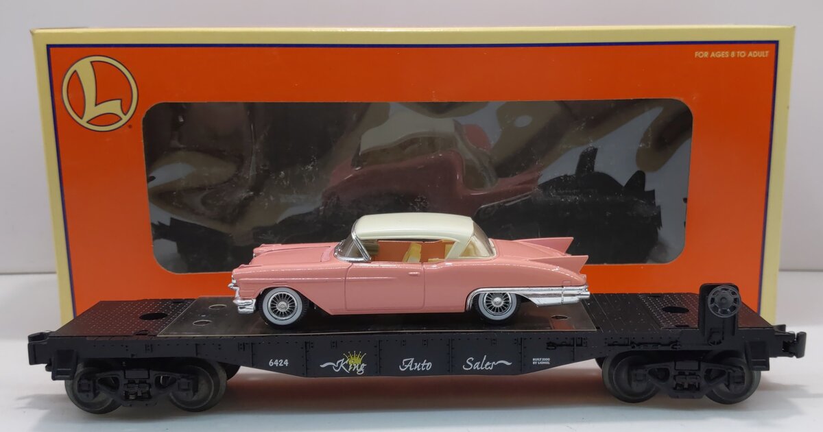 Lionel 6-36067 O Elvis Presley Flatcar with Pink Cadillac LN/Box