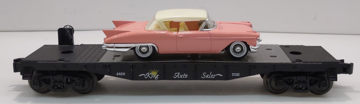 Lionel 6-36067 O Elvis Presley Flatcar with Pink Cadillac LN/Box