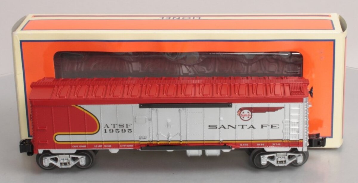 Lionel 6-19595 O Gauge ATSF Warbonnet Reefer Car LN/Box