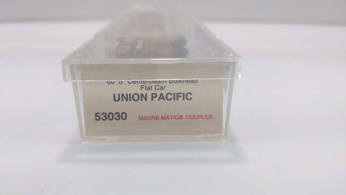 Micro-Trains 05300030 N Union Pacific 60' 8" Thrall Centerbeam Flatcar #217009 LN/Box