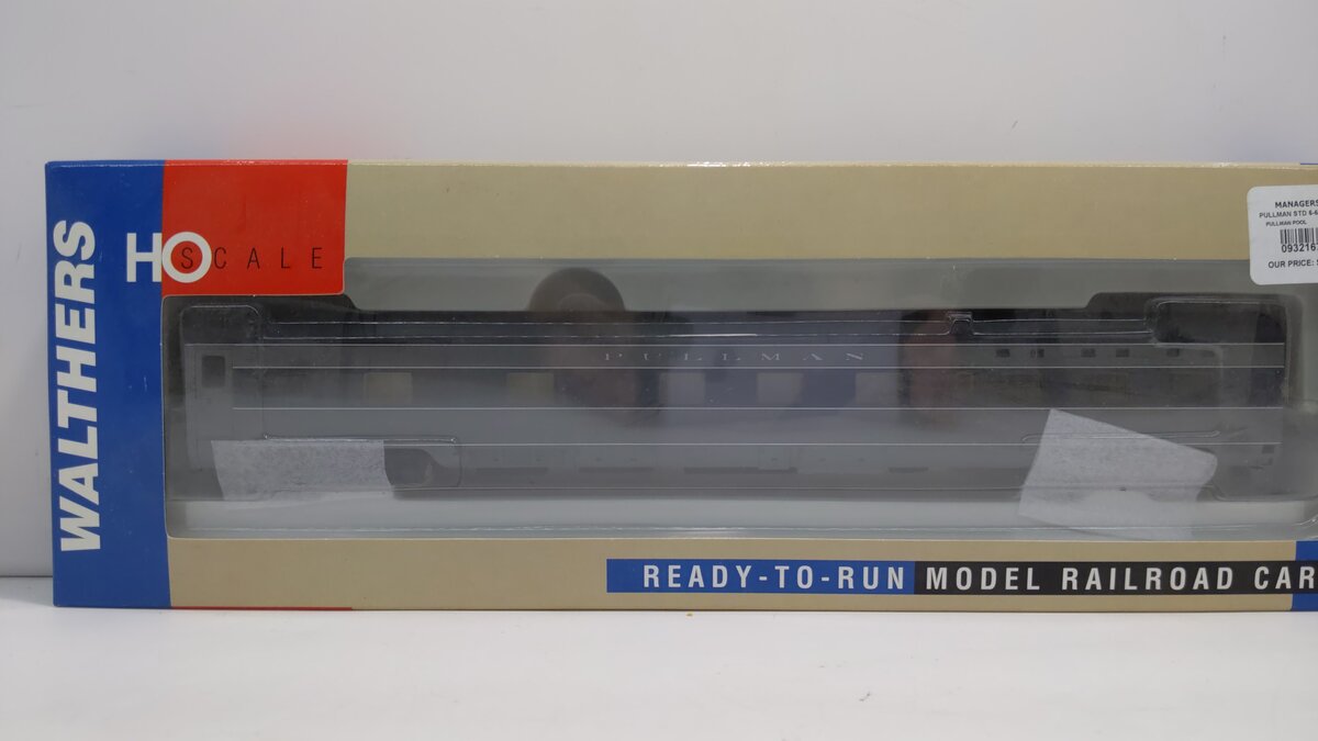 Walthers 932-16721 HO Scale Pullman Pool Scheme Sleeper Car LN/Box