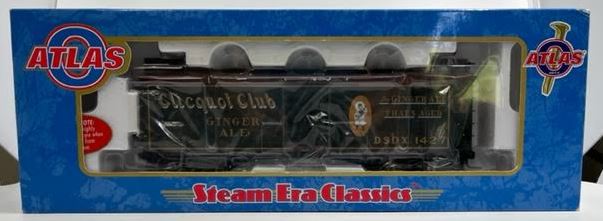 Atlas 9195 O Scale Clicquot Club 40' Wood Reefer #1427 (2Rail)