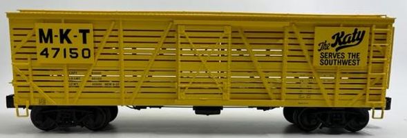 Lionel 6-17713 O Gauge Missouri-Kansas-Texas ACF 40-Ton Stock Car #47150 NIB