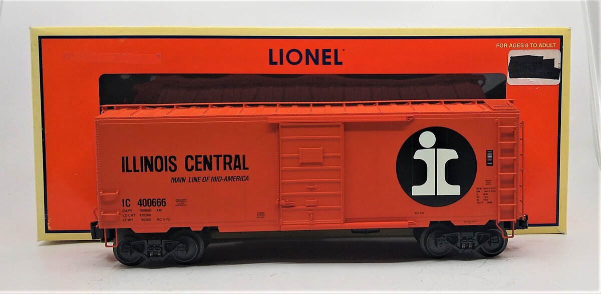 Lionel 6-17293 O Gauge Illinois Central PS-1 Box Car #400666 LN/Box