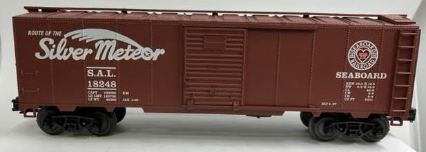 Crown Model Products B-100 Seaboard "Silver Meteor" Boxcar #18248 (3Rail) LN/Box