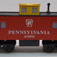 K-Line K613902 Pennsylvania Illuminated Caboose LN
