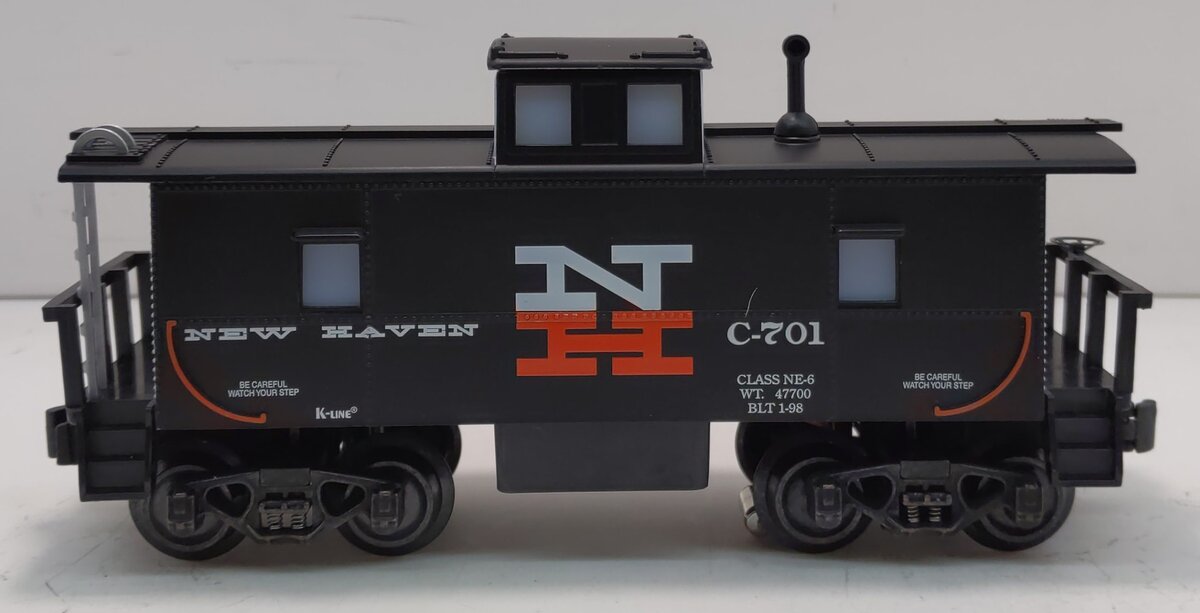 K-Line K611-1791 O New Haven Classic Caboose #C-701 LN/Box