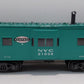 K-Line K612-1751 O Gauge New York Central Scale Bay Window Caboose #21039 LN/Box