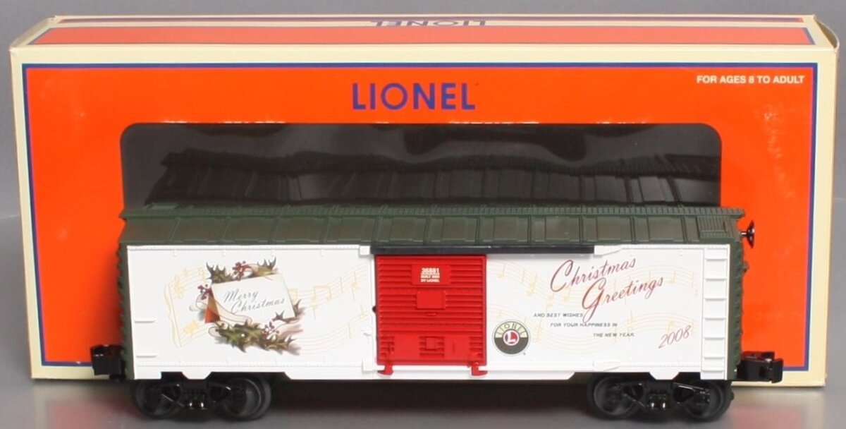 Lionel 6-36881 O Christmas Music Boxcar LN/Box
