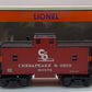 Lionel 6-36560 O Gauge Chesapeake & Ohio Illuminated Caboose #90876