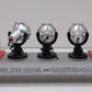K-Line 6-22244 O Gauge Ringling Bros Operating Searchlight Car w/ 3 Spotlights
