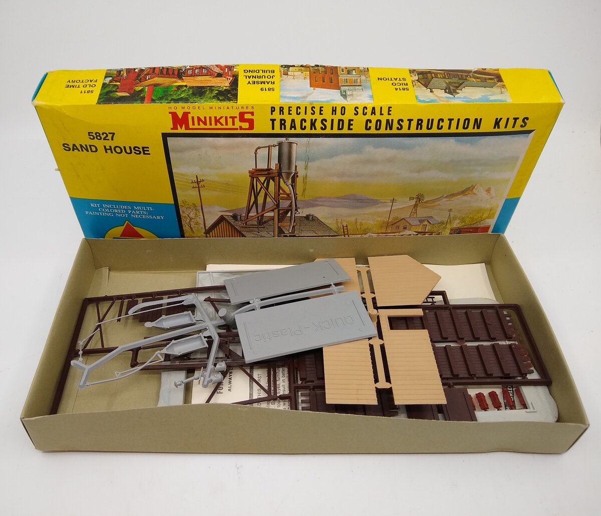 AHM 5827 HO Minikits Sand House Building Kit