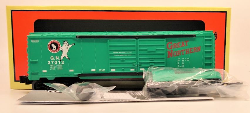 Lionel 6-37012 O Gauge Great Northern Jumping Hobo Boxcar