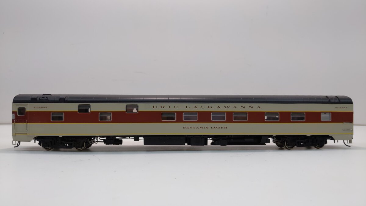 Rapido Trains 101099 HO Erie Lackawanna "Benjamin Loder" Duplex Sleeper NIB