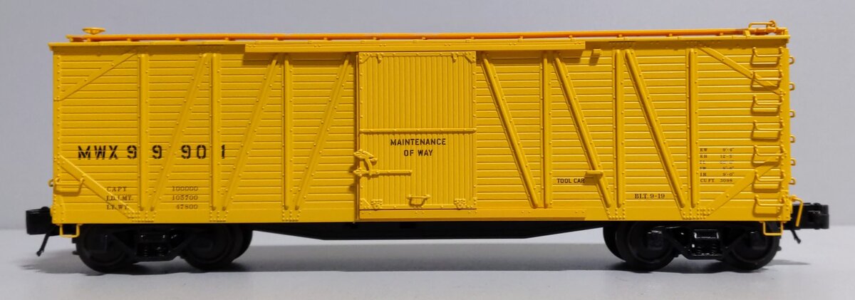 Atlas 6449-2 O Maintenance Of Way USRA Single Sheathed Box Car #99901 (3-Rail) NIB