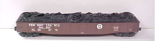 K-Line K652-1891 O Pennsylvania Railroad Gondola with Scrap Load #344500 LN/Box