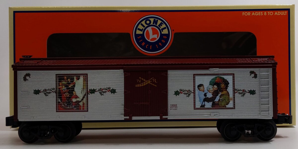 Lionel 6-19562 O Gauge Norman Rockwell Refrigerator Car LN/Box