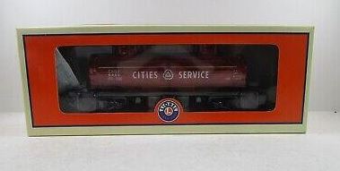 Lionel 6-29658 O Gauge 50th Anniversary LRRC Cities Service 2-Dome Tank Car LN/Box
