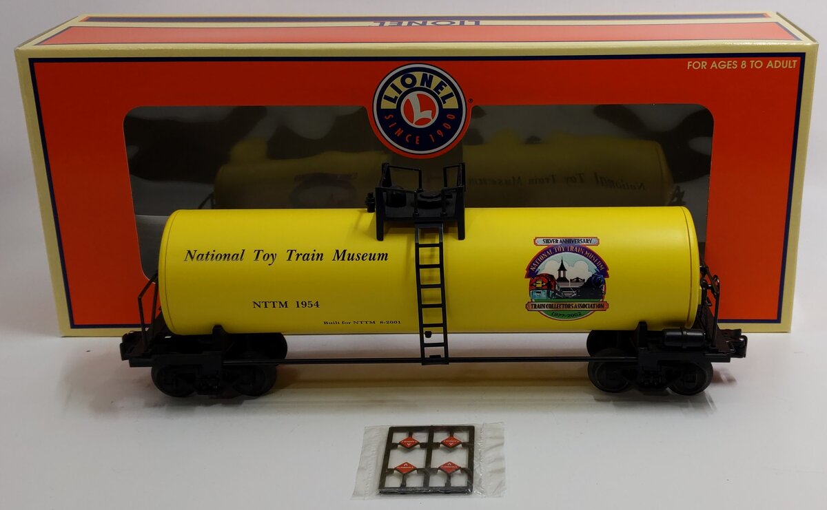 Lionel 6-52243 O Gauge TCA NTTM Single Dome Tank Car #1954 LN/Box