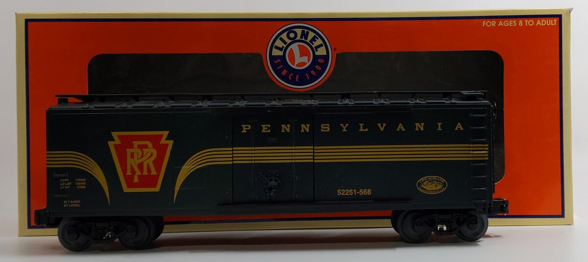 Lionel 6-52251 O Gauge CLRC Pennsylvania Woodside Reefer Car LN/Box